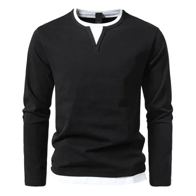 Maison Aorelle™ | T-shirt à manches longues premium en coton peigné
