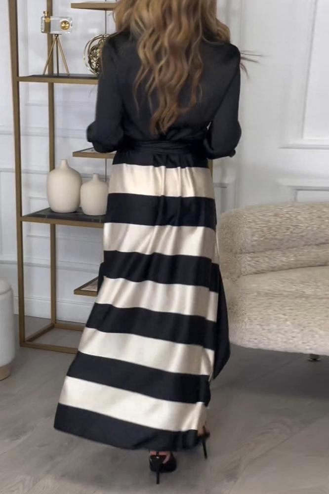Ida™ | Robe Rayée Élégante