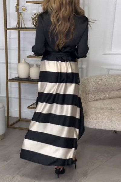 Ida™ | Robe Rayée Élégante