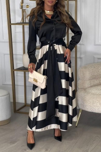 Ida™ | Robe Rayée Élégante