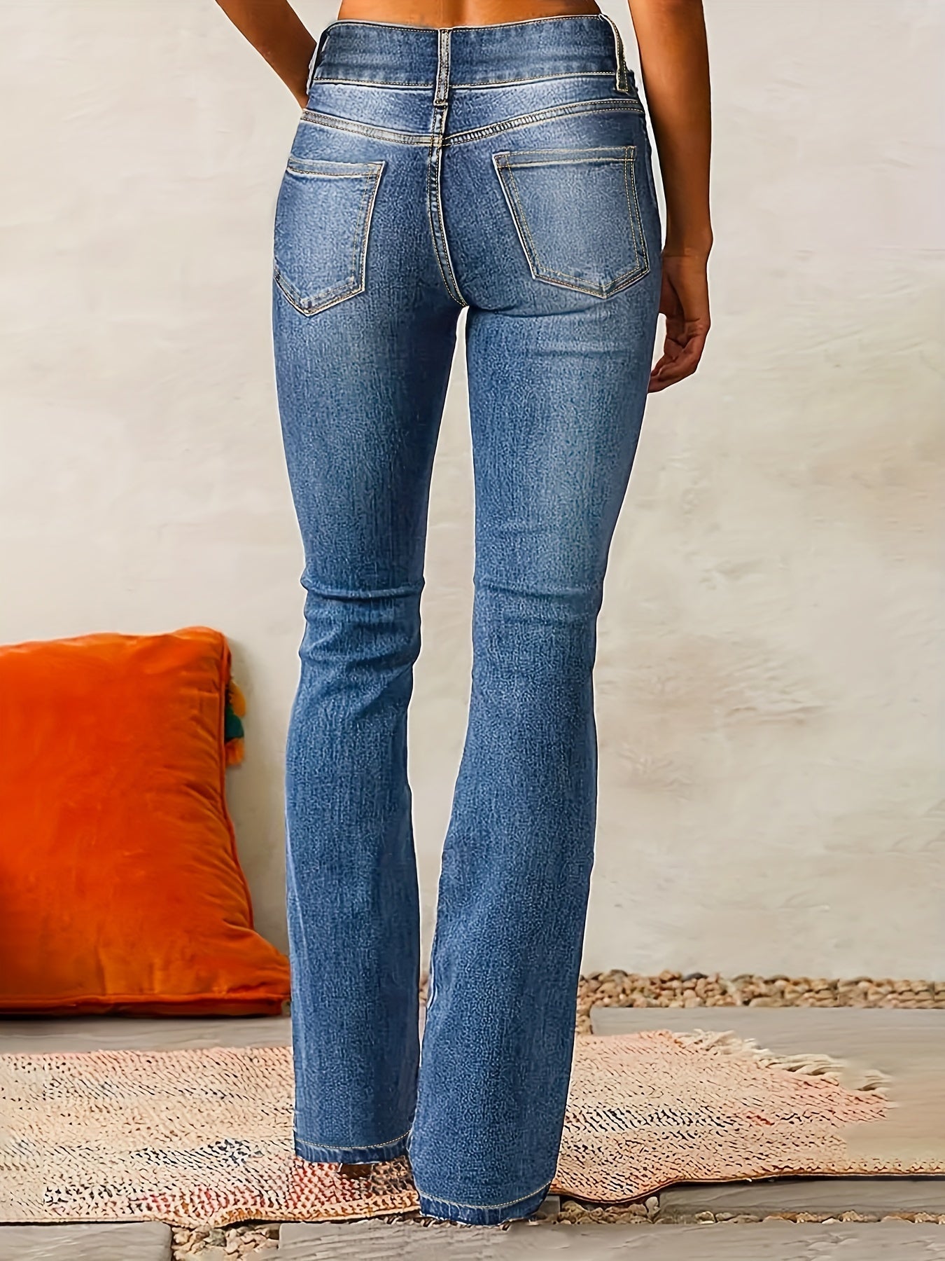 Hedda™ | Jeans Taille Haute avec Coupe Évasée