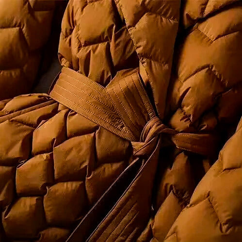 Delphine™ | Manteau en Duvet Matelassé