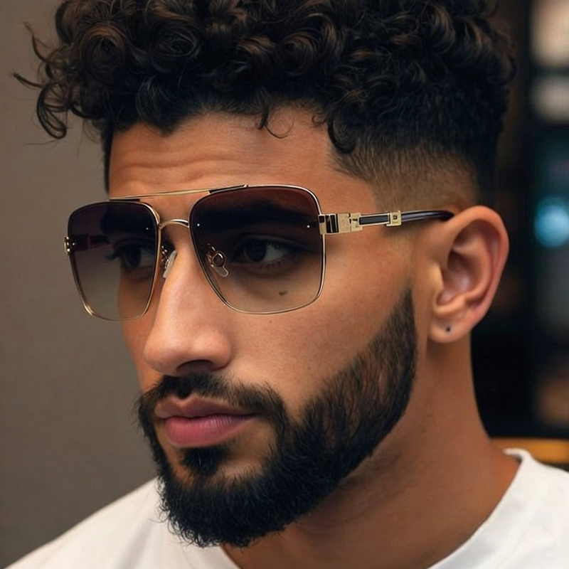 Francis™ | Lunettes de soleil carrées surdimensionnées