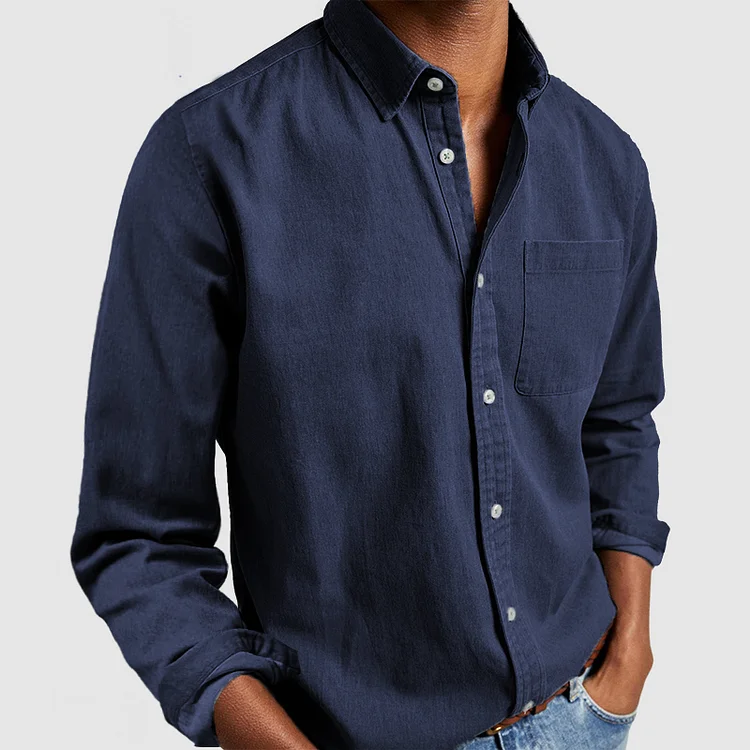 William™ | Chemise à Manches Longues Premium pour Loisirs