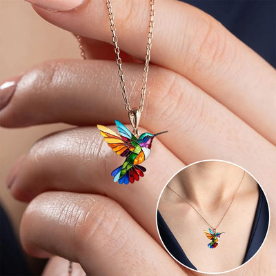 Maison Aorelle™ | Collier Colibri Élégant et Coloré