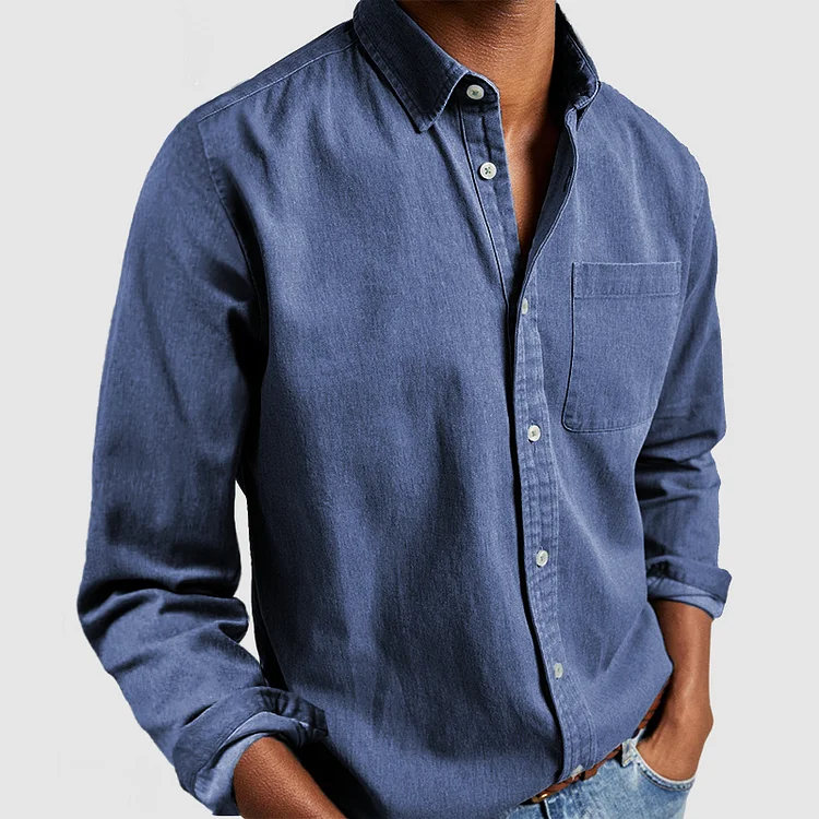 William™ | Chemise à Manches Longues Premium pour Loisirs