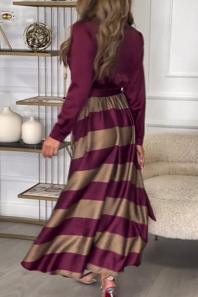 Ida™ | Robe Rayée Élégante