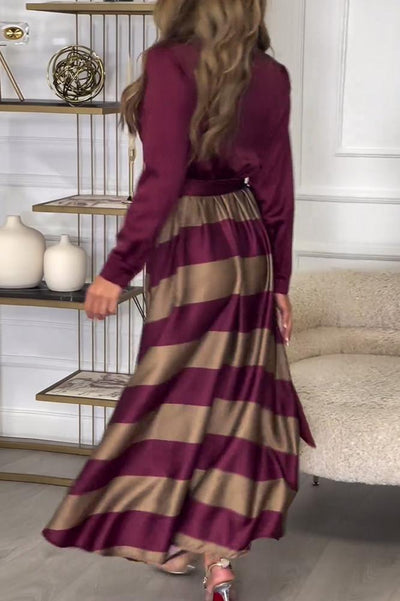 Ida™ | Robe Rayée Élégante