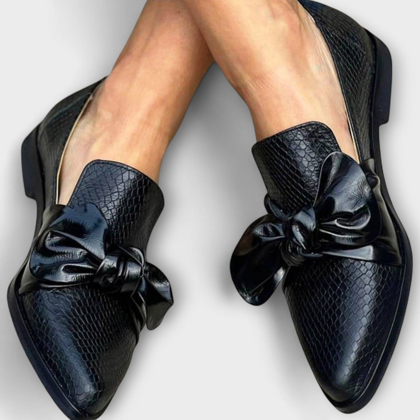Maison Aorelle™ | Mocassins avec Détail Nœud