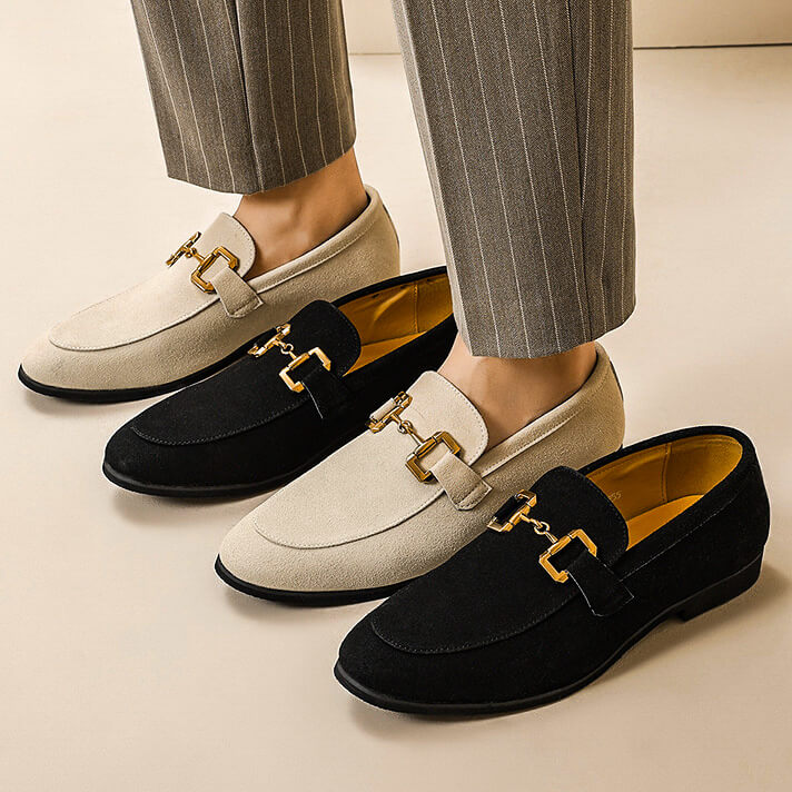 Marco™ | Mocassins Élégants en Daim