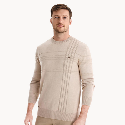 Maison Aorelle™ | Pull à carreaux élégant pour hommes