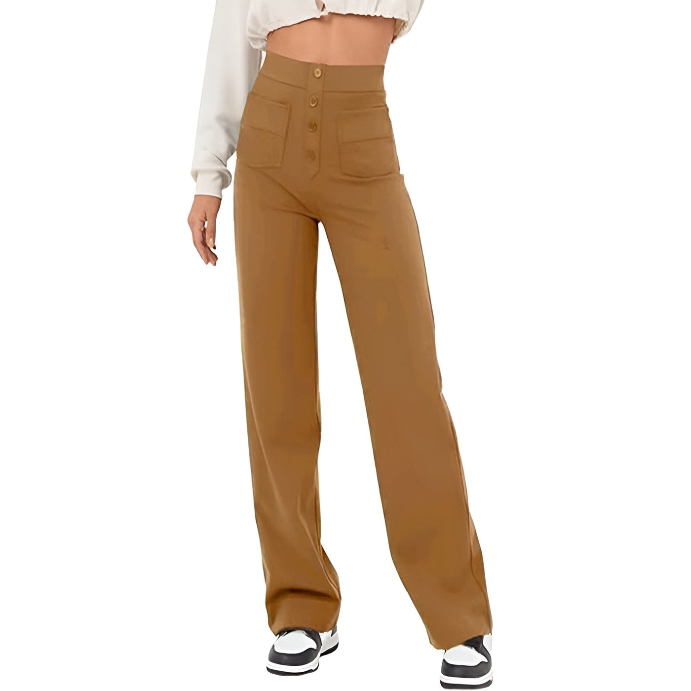 Nora™ | Pantalons stretch taille haute