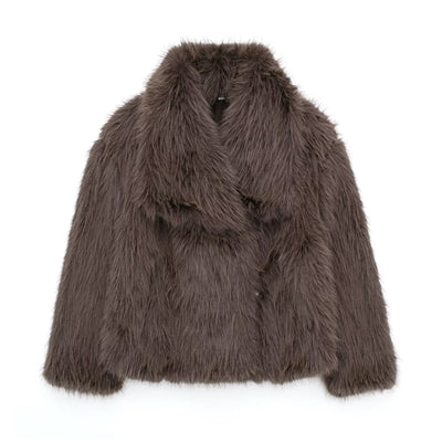 Emma™ - Manteau en fausse fourrure