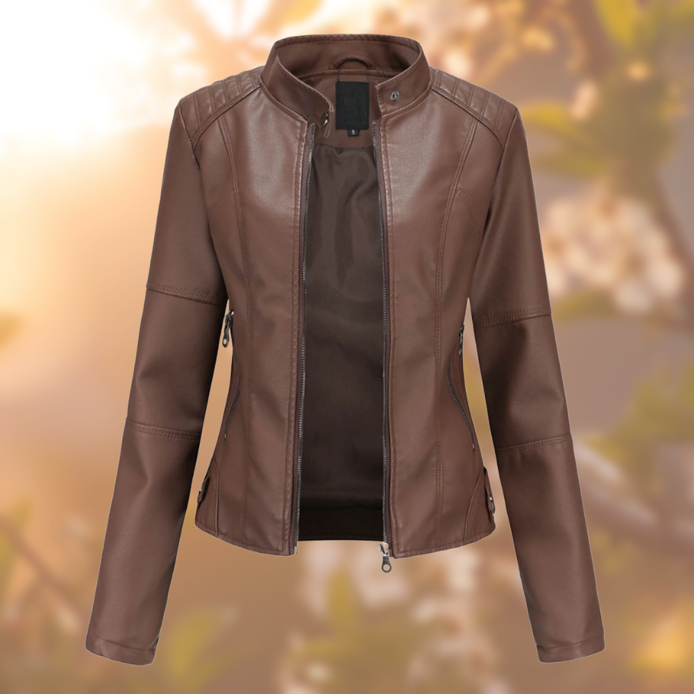 Ursule™ | Veste en cuir au style moderne