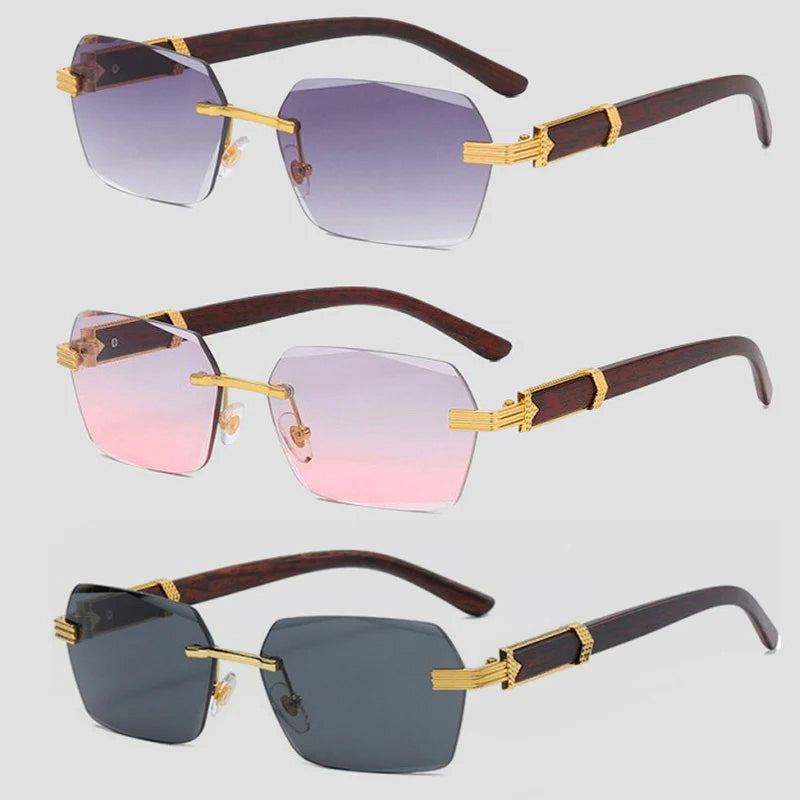Alex™ | Lunettes de soleil à dégradé sans monture