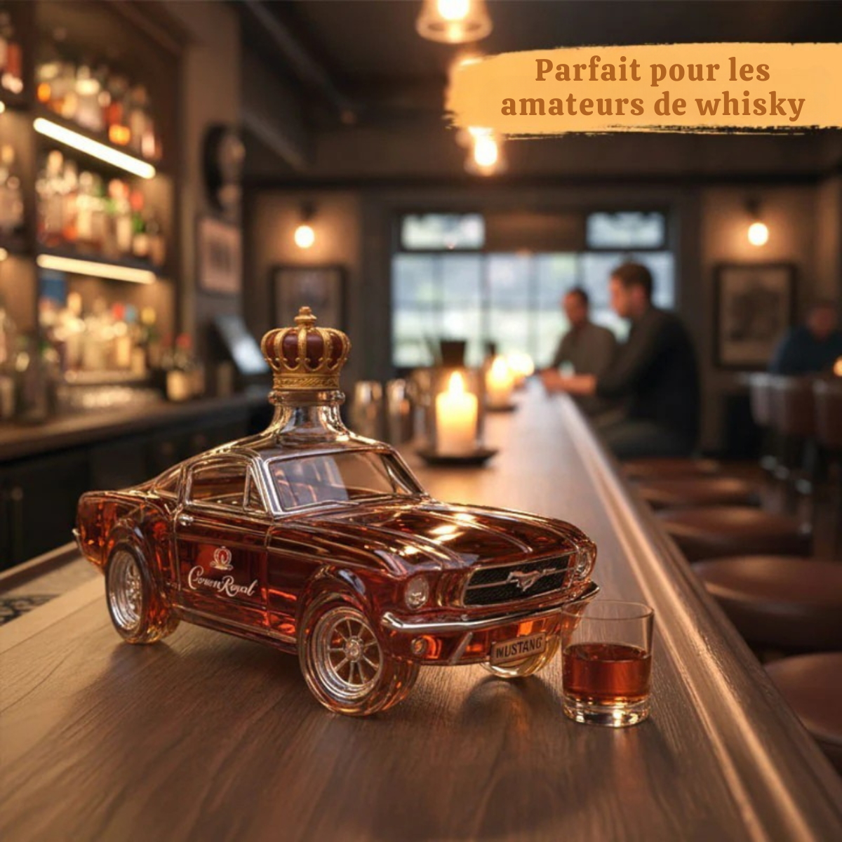 Bouteille de Whisky Mustang