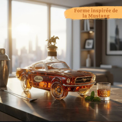 Bouteille de Whisky Mustang
