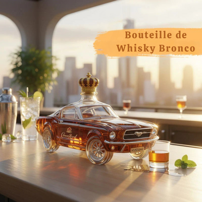 Bouteille de Whisky Mustang