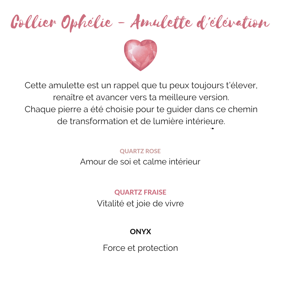 Collier Ophélie – Amulette d'Élévation