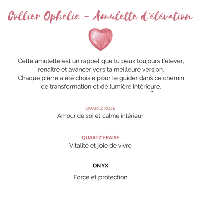 Collier Ophélie – Amulette d'Élévation