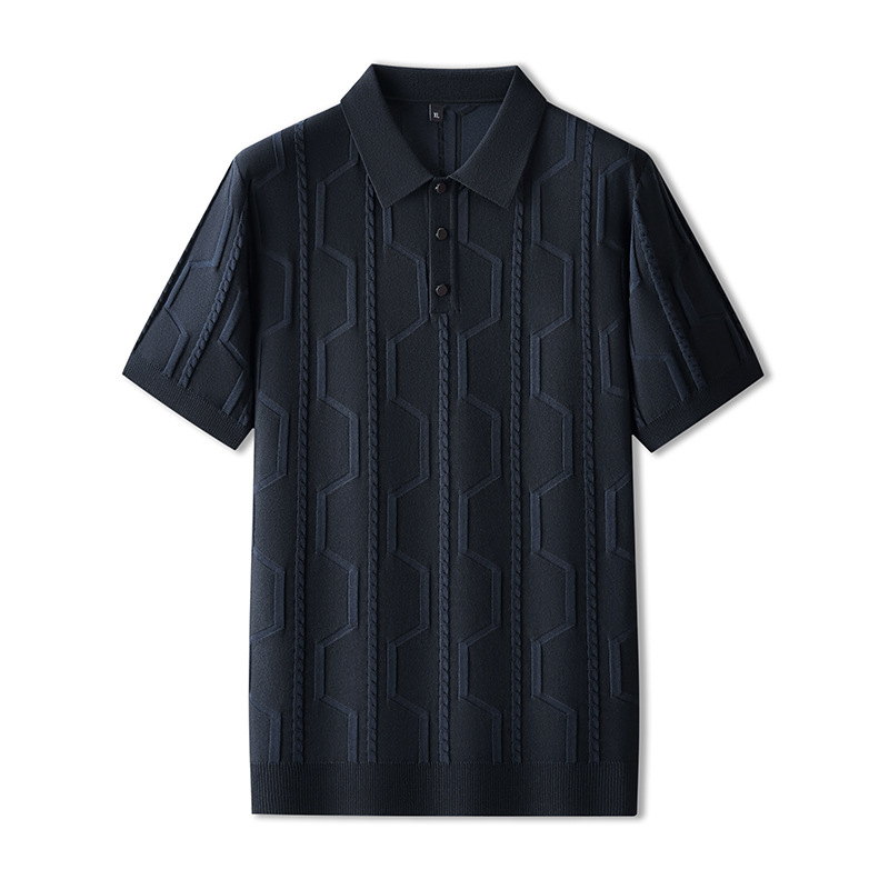 Adam™ | Polo en Jacquard Élégant et Aéré
