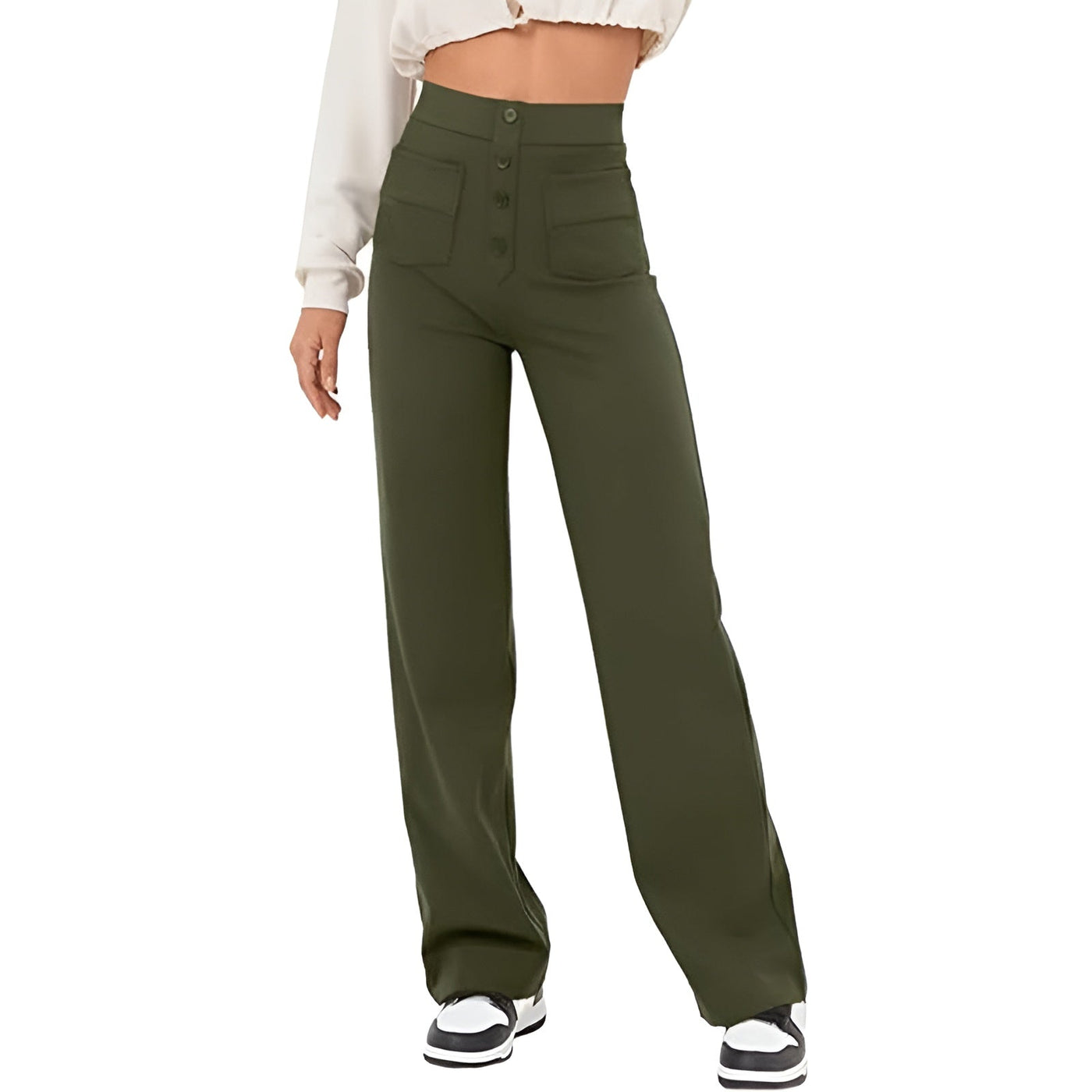 Nora™ | Pantalons stretch taille haute