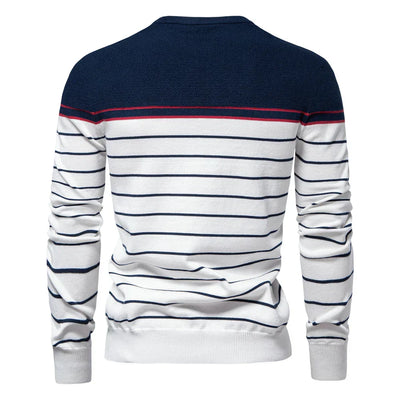 Maison Aorelle™ | Pull pour homme avec motif rayé
