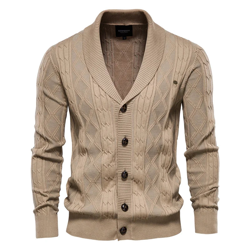 Maison Aorelle™ | Cardigan pour Hommes avec Fermeture à Boutons