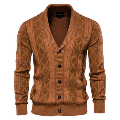 Maison Aorelle™ | Cardigan pour Hommes avec Fermeture à Boutons