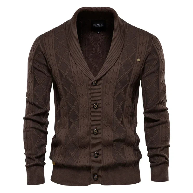 Maison Aorelle™ | Cardigan pour Hommes avec Fermeture à Boutons