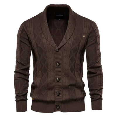 Maison Aorelle™ | Cardigan pour Hommes avec Fermeture à Boutons