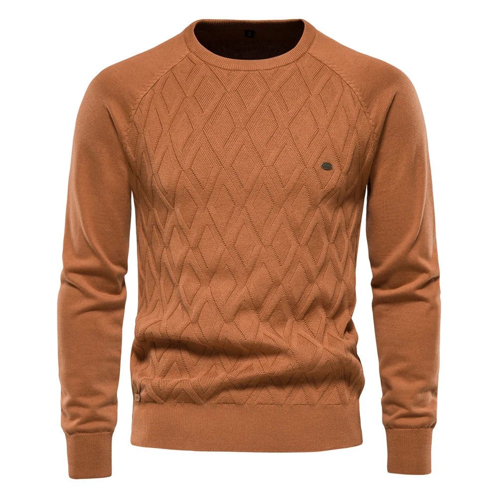 Maison Aorelle™ | Pull à carreaux pour hommes