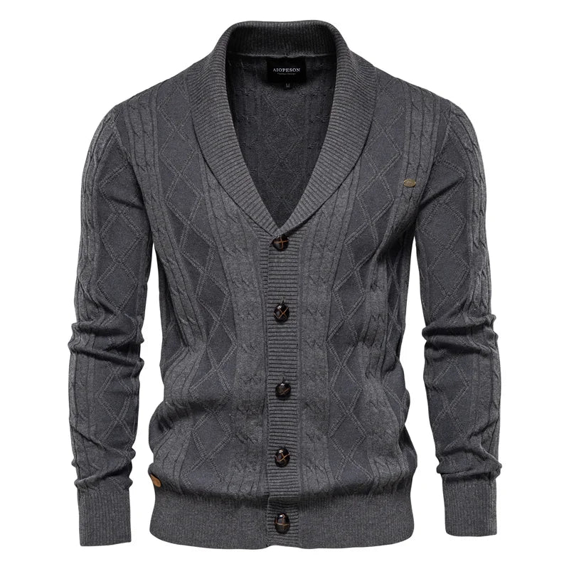 Maison Aorelle™ | Cardigan pour Hommes avec Fermeture à Boutons