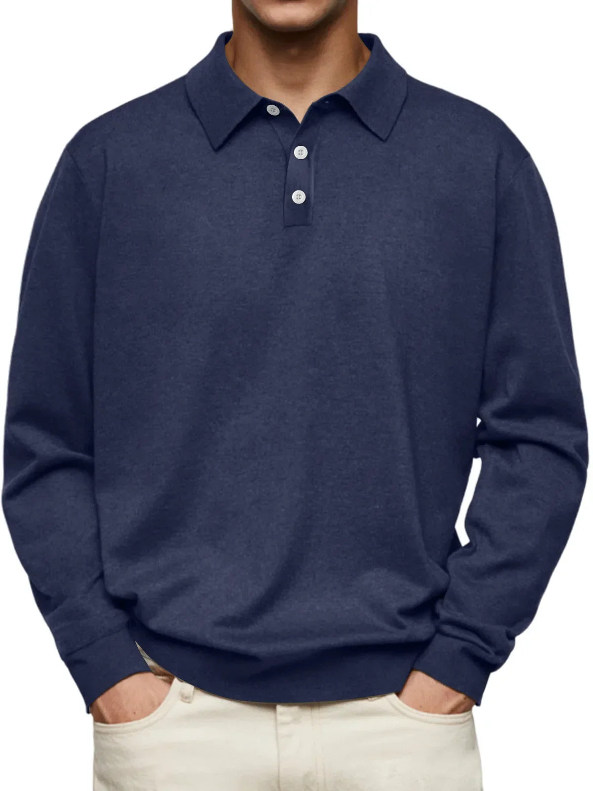 Julien™ | Polo décontracté à manches longues