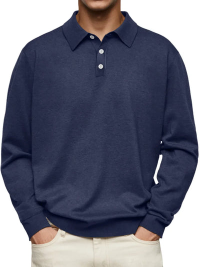 Julien™ | Polo décontracté à manches longues