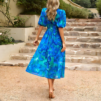 Elise™ | Robe de rêve à décolleté en V avec style