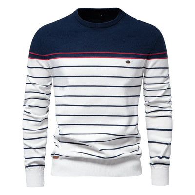 Maison Aorelle™ | Pull pour homme avec motif rayé