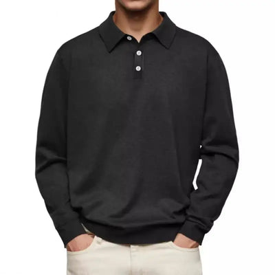 Julien™ | Polo décontracté à manches longues