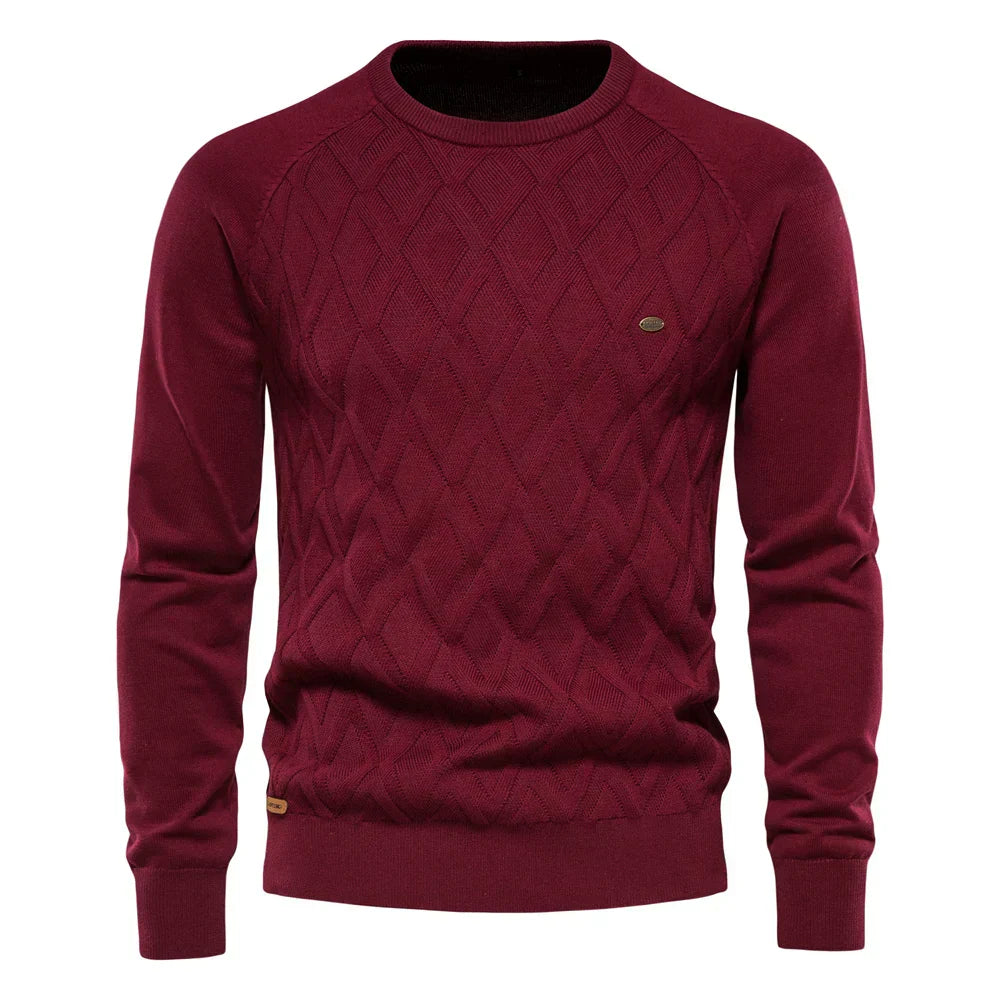 Maison Aorelle™ | Pull à carreaux pour hommes