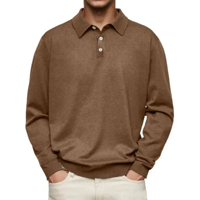 Julien™ | Polo décontracté à manches longues