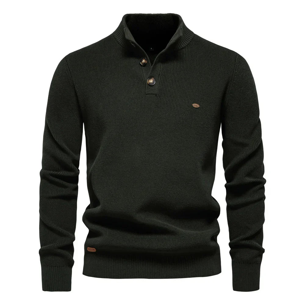 Maison Aorelle™ | Pull à boutons pour hommes