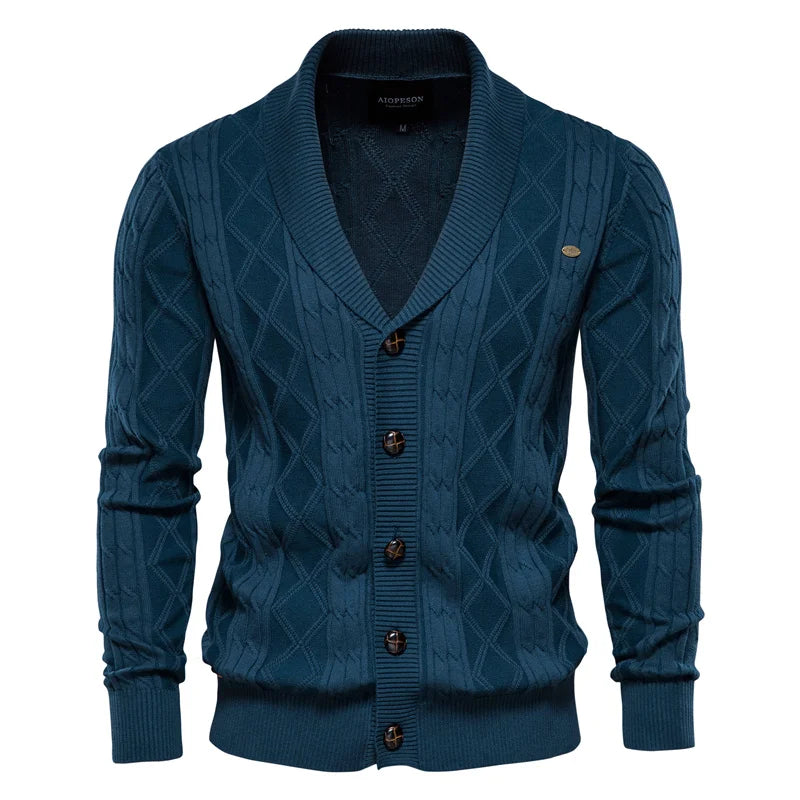 Maison Aorelle™ | Cardigan pour Hommes avec Fermeture à Boutons