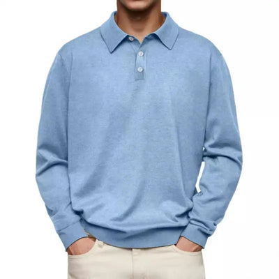 Julien™ | Polo décontracté à manches longues