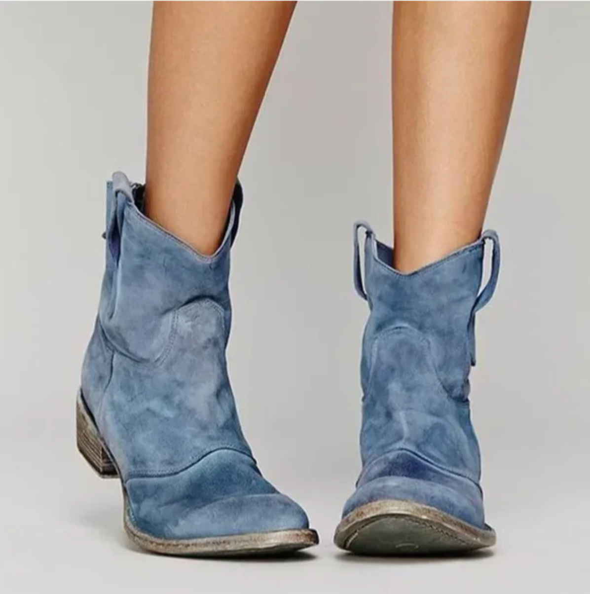 Saga™ | Bottes western en daim