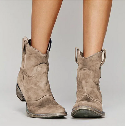 Saga™ | Bottes western en daim