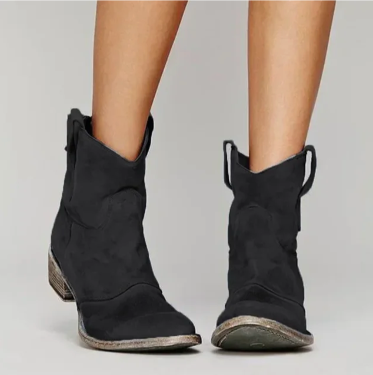 Saga™ | Bottes western en daim