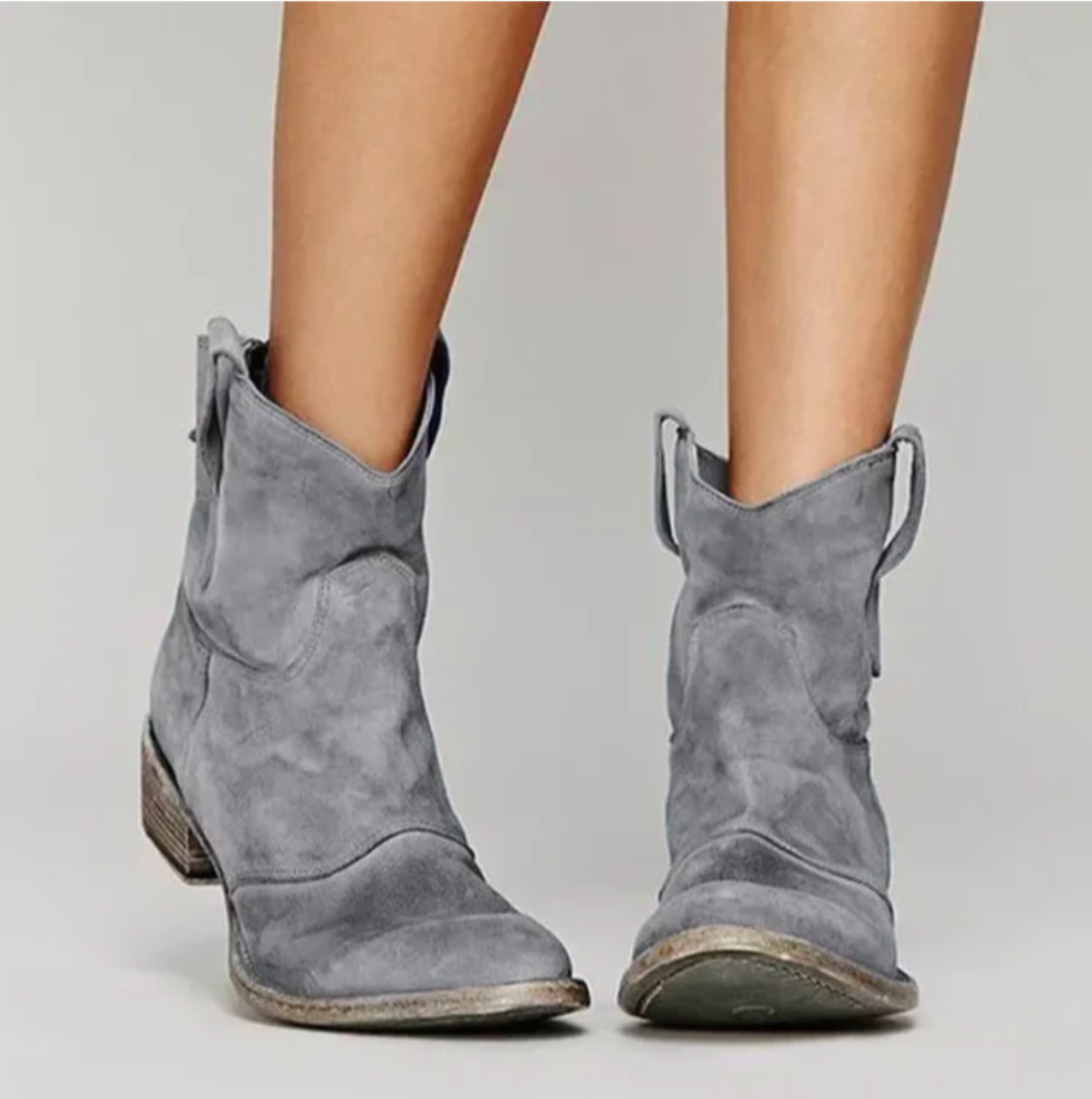 Saga™ | Bottes western en daim