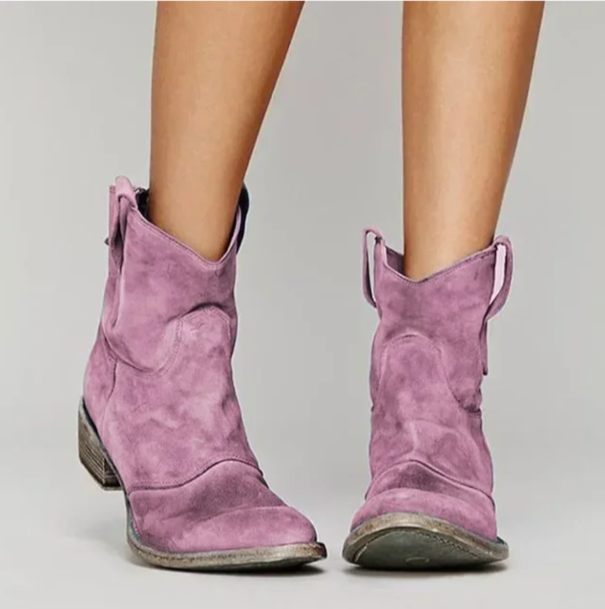 Saga™ | Bottes western en daim