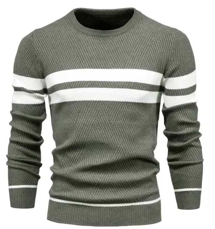 Maison Aorelle™ | Pull pour hommes élégant avec motif en chevrons