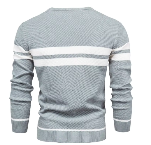 Maison Aorelle™ | Pull pour hommes élégant avec motif en chevrons